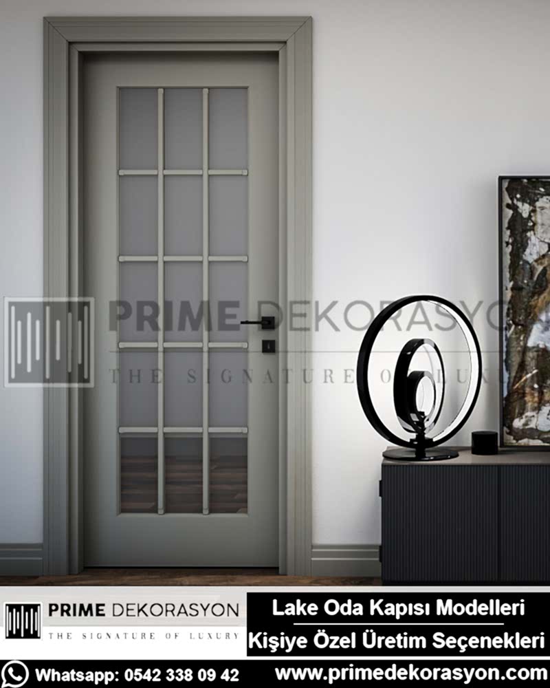Pegasus-Fume-Renk-Gri-Lake-Oda-Kapisi-Camli-Kapi-Prime